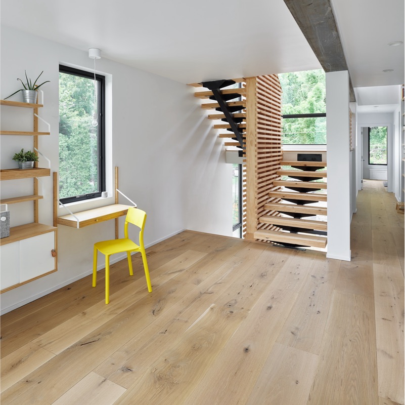 Character White Oak - VTPF - Office Stairs