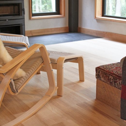 Select Ash Plank Floor Rocking Chair