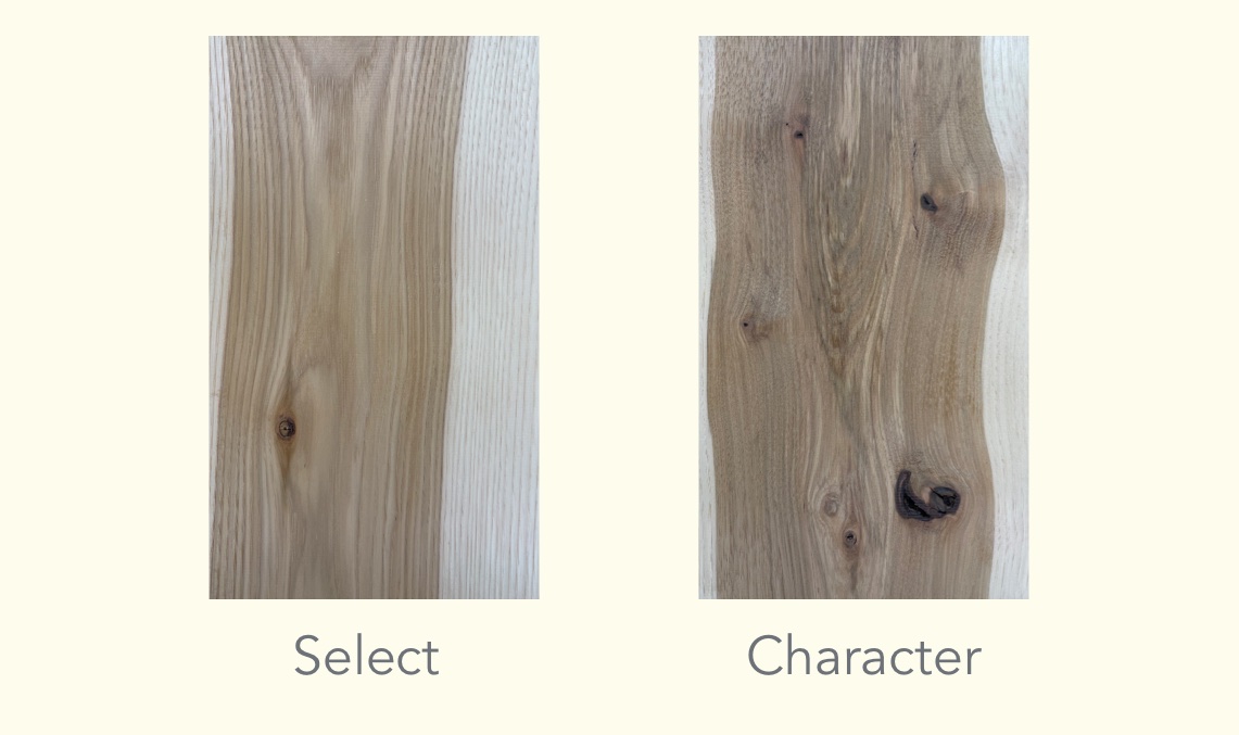 select and character hickory plank flooring - vtpf