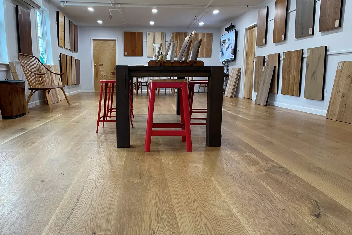 Vermont Plank Flooring Showroom