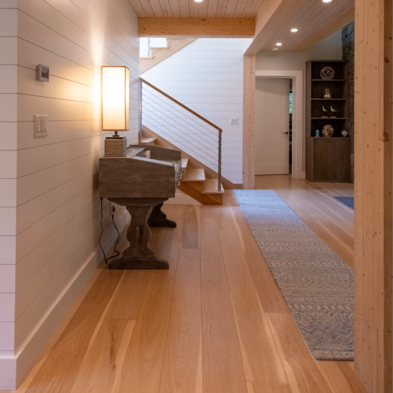 Select Hickory Flooring Otter Creek Finish