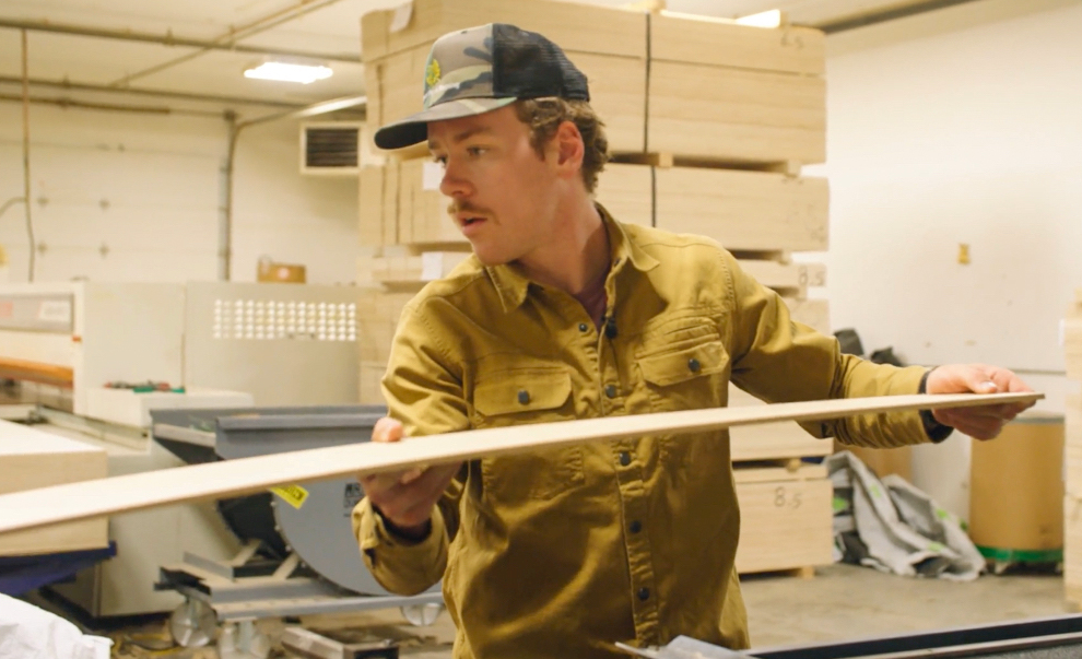 Ben Ogden at Vermont Plank Mill